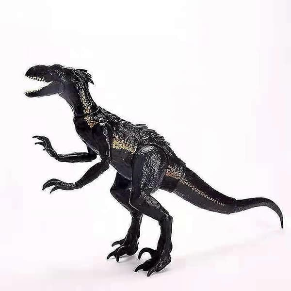 Jurassic Dinosaur Legetøj Ledbevægelig Actionfigur Gående Indoraptor Dinosaur
