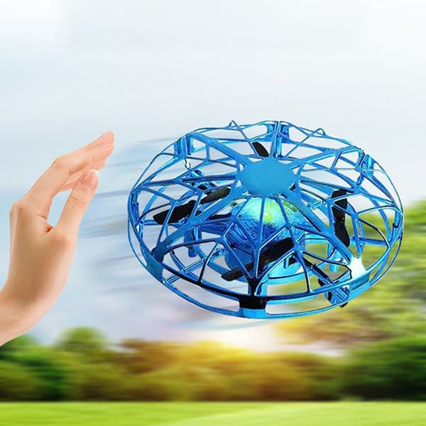 Geststyrt roterende flygende ball, boomerang-rotator