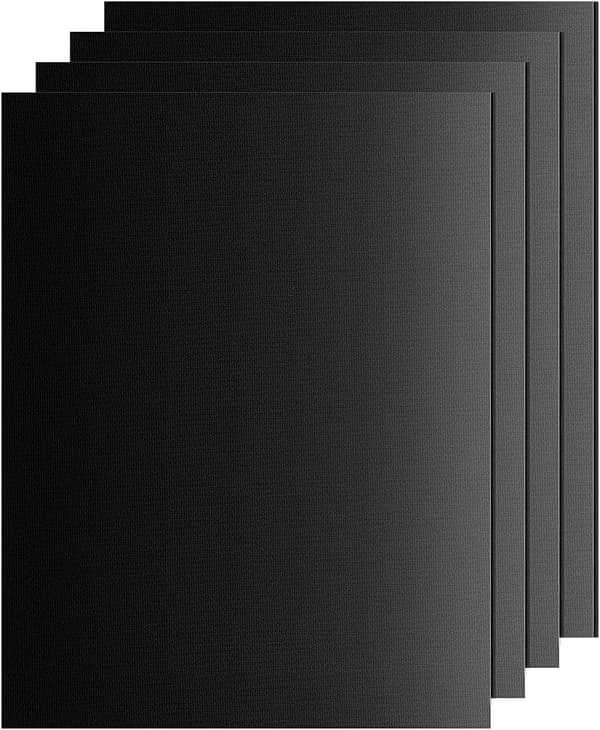 40 x 50 cm Sett med 4 grillmatter for grilling - 40 x 50 cm - Teflon M