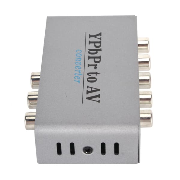 YPbPr til AV-konverter 1080P60 YPbPr Videooptagelse YPbPr til CVBS Komponentvideokonverteradapter med L/R-lyd