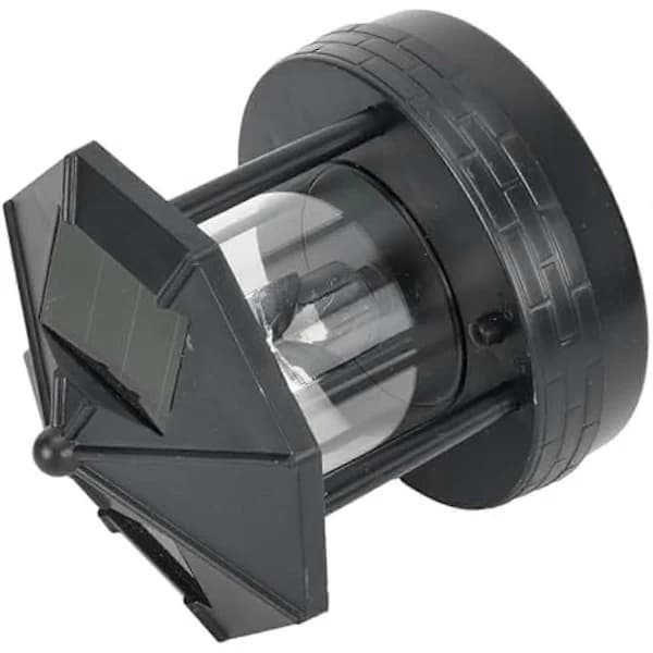 (Pow yeah!) LED Solar Powered Lighthouse, 360 Degree Rotating Lamp B