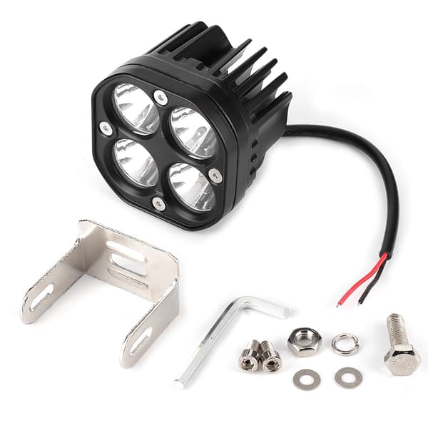 40W Universal LED Square Work Light SUV Car Spotlight