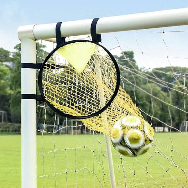 Fodboldmål træningsnet 2-pak Gul Gul Yellow Yellow