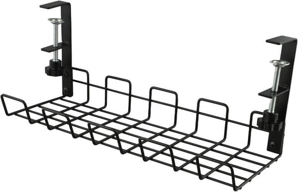 Under skrivebordet styringssystem med mellemrum for at opretholde sikre driftstemperaturer stålkabel med ventilation