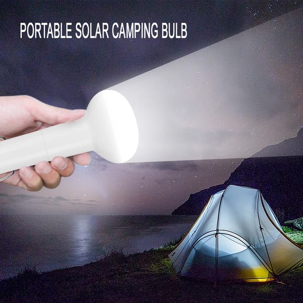 Solcellelamper Udendørs Camping Gadebelysning Håndholdt Fakkel Creati