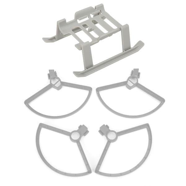 DJI Mavic Mini RC Forlenget Høyde Stativ Propellbeskyttelsesring Sett Grå
