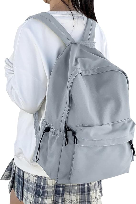 Lightweight Water-Resistant Backpack, Blue