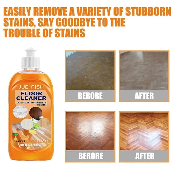 1 pc Floor Cleaner for All Robot Vacuums and Mops, Liquid Floor Cleaning Solution Compatible with Roborock & Omo Joint