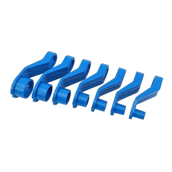 7PCS AC Fuel Line Tool Fuel Line Angled Disconnect Tool Set Blue Replacement for Ford and Chrysler