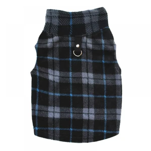 Størrelse S, kjæledyr hund fleece stropp genser, valp varme pullover sw