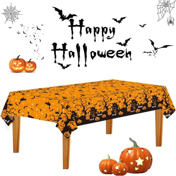 Halloween dekorasjonsduk, Halloween-duk, stort utvalg O
