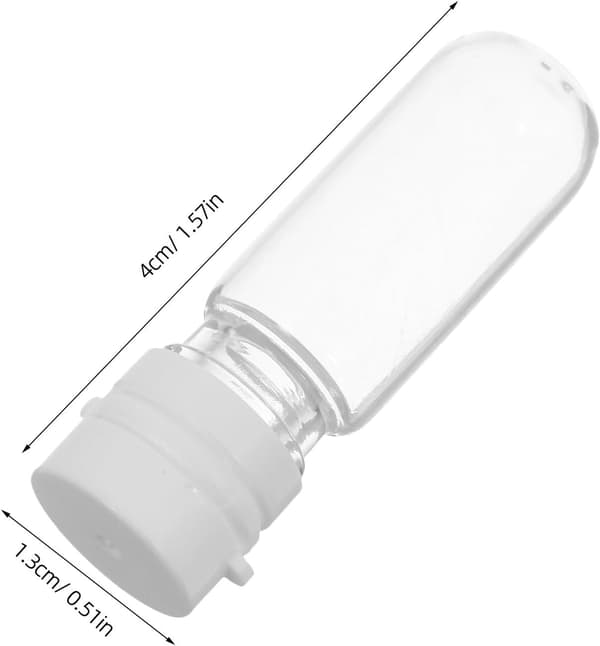 10 st 2 ml små eteriska oljeflaskor med droppare, påfyllningsbara glasflaskor för parfym, aromaterapi och sminkbehållare