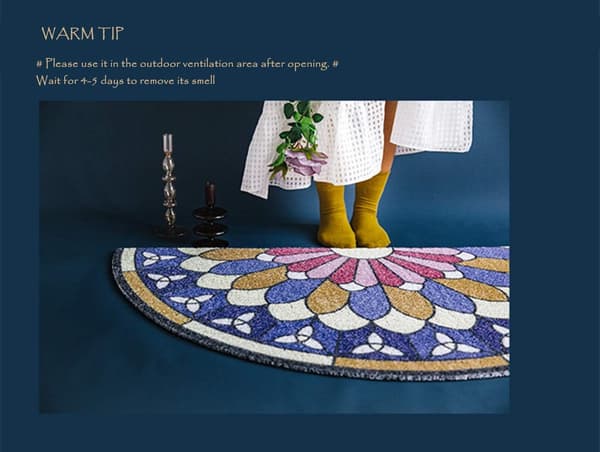Extra thick non-slip absorbent microfiber doormat 40x80cm