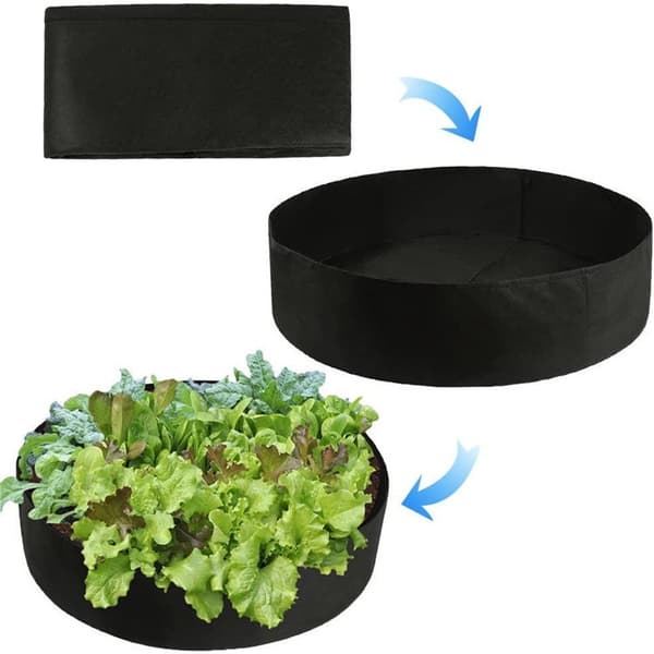 1X Non-woven plantepose (90*30cm) til blomster, gulerødder, agurker,