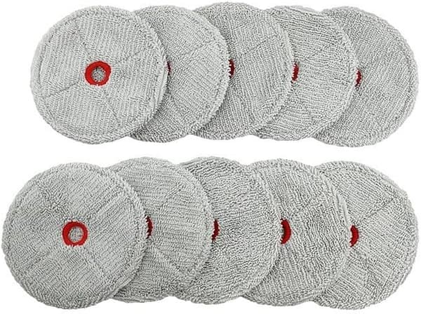 Mikrofiber Moppe Designet Kode Roboking Ai 4-pak og 10 Klude til LG ForZero Støvsuger 10 Pack