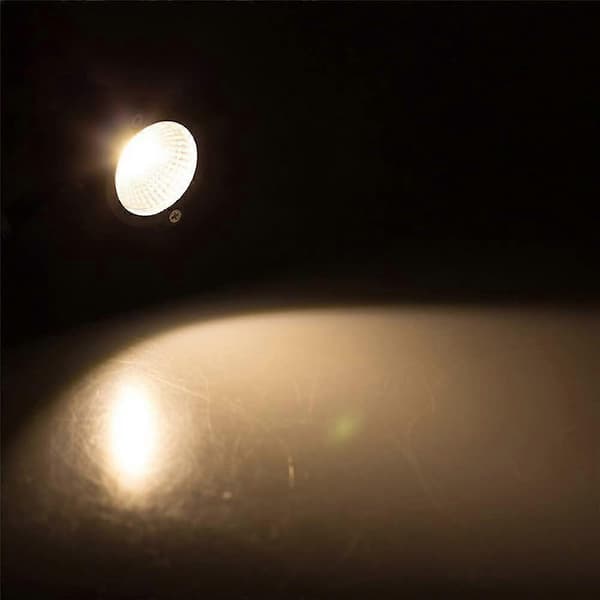 1 st Cob Led 5w 220v Spotlight Justerbara Trädgårdslampor, 4000k, varmvit