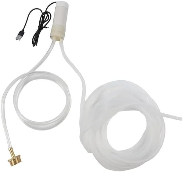 USB Minipump Förbrukning (1 meter) Drivs för Vatten 4L/min Självsugande Låg Effekt