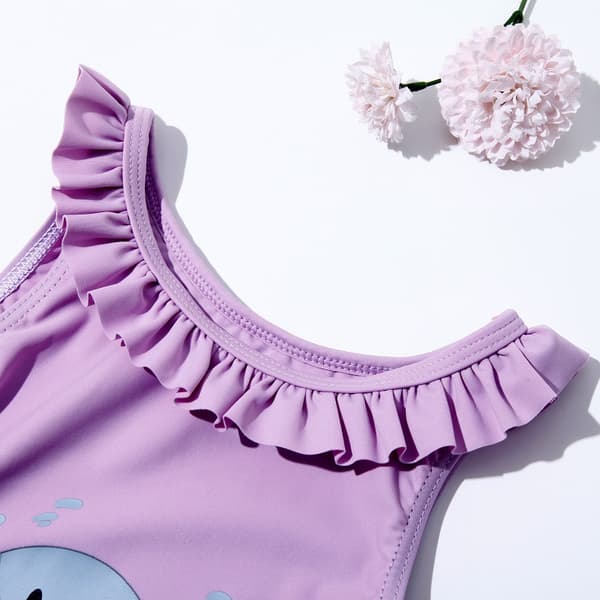 Baby Spädbarn Flickor 2PC Bomulls Ribbstickad Ruffle Bloomer Set Sommar Ca