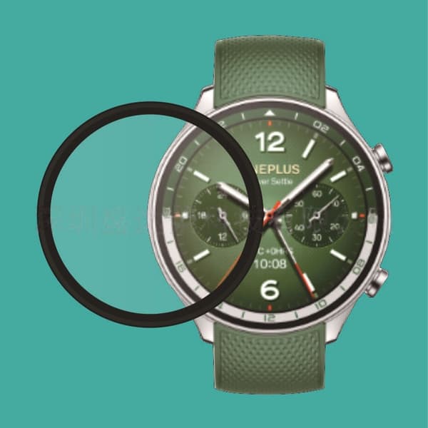 3-pack Composite Soft Film Screen Protector for OnePlus Watch 2R - Full Coverage, Scratch Protection, Bubble-Free Installation