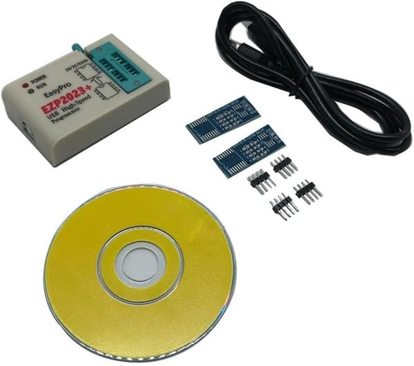 EZP2023 Hög SPI-chip EN25T80 USB 2.0-gränssnitt Stöder och prestanda för programmerare med firmware-programvara Ezp2023 12 Adapter