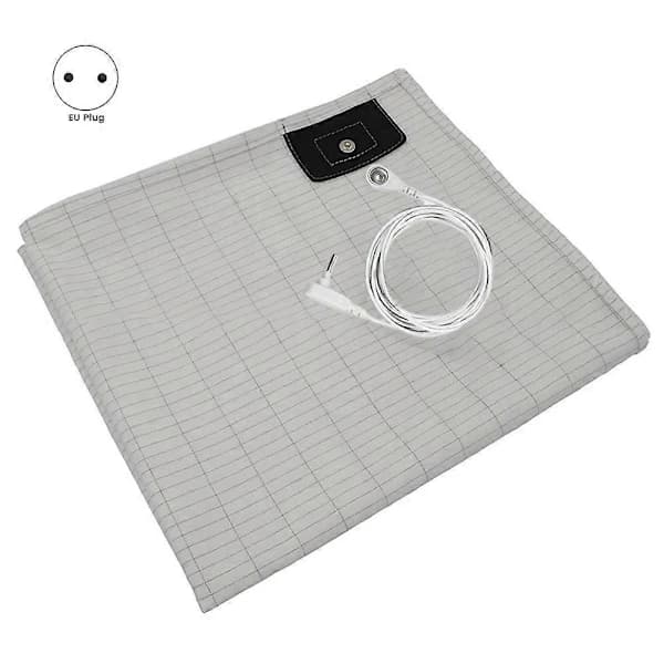 【PP】27x52 Tommer Jordingslagen Ledende Sølvfibermateriale EU-STIK
