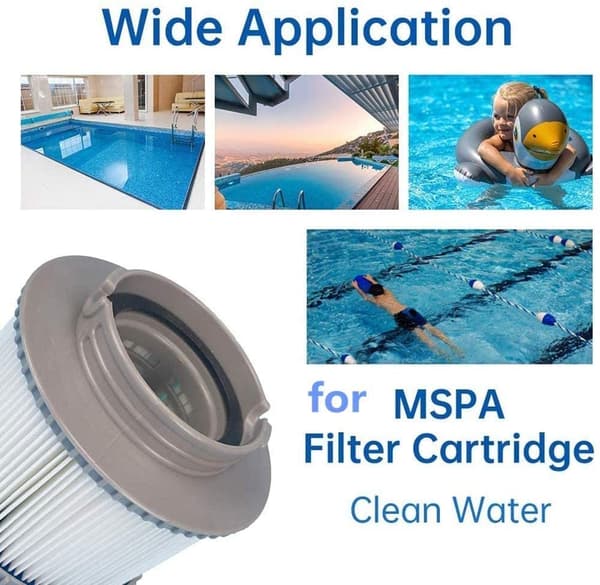 Poolfilter til MSPA oppustelige pools FD2089 4-pak 600 600