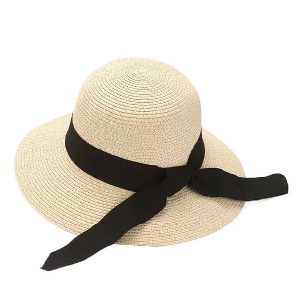 Dame solhat, UPF 50+, stråkant, sommerhat, solbeskyttelse til rejser, foldbar kant, UV-beskyttende sommerhat