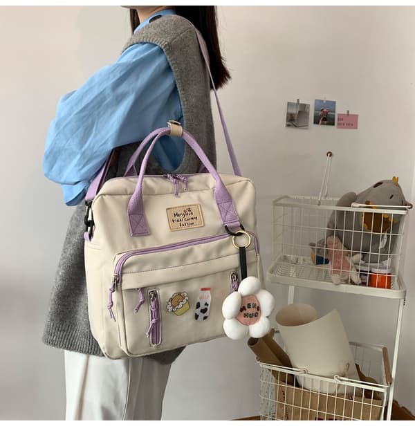 Cute Kawaii Backpack School Bag Laptop Bag, Back to School