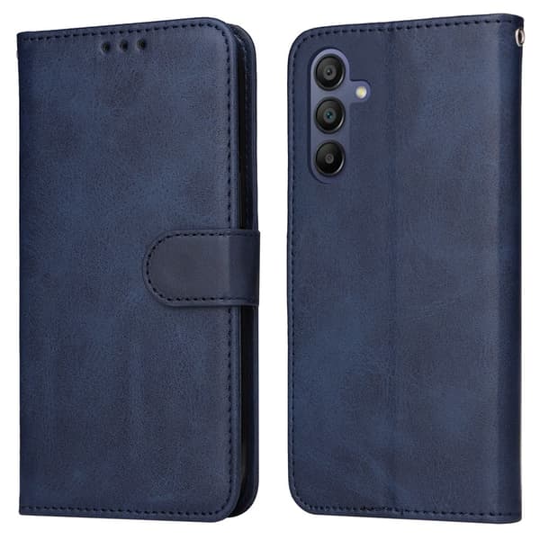 Samsung A17 Pung Etui - Læder Etui til A17/A16/A26 5G[JUN] Blå Blue Blå