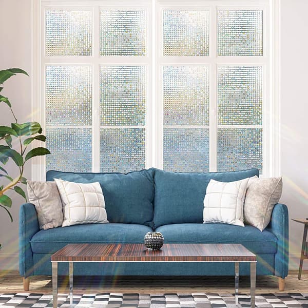 3D Window Film Self-Adhesive Window 45x100cm Electrostatic Protec