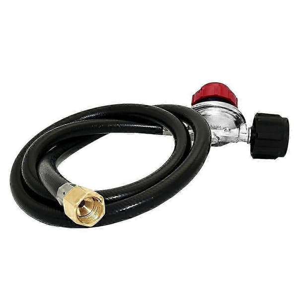 Justerbar 0-30 PSI høytrykksutgang propanregulator med 1,2 meter slange