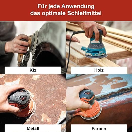 50 stycken 5 tum torrt grönt frostat papper │ 8 hål │ 125 mm │