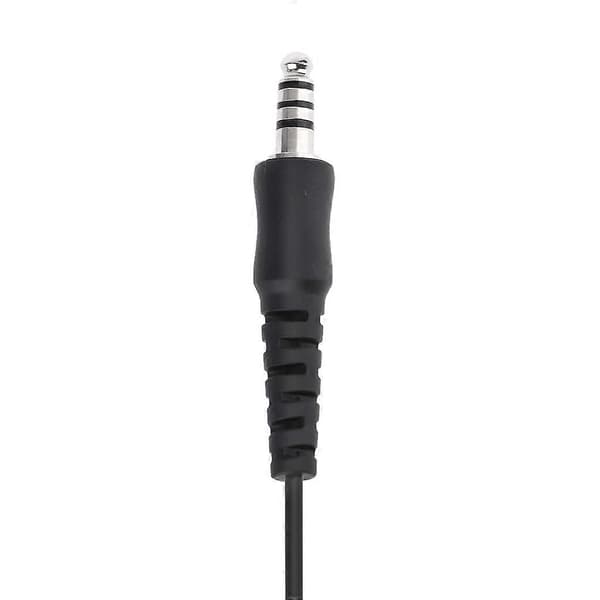 Teleskopisk kraftig taktisk halsvibrationsmikrofonheadset
