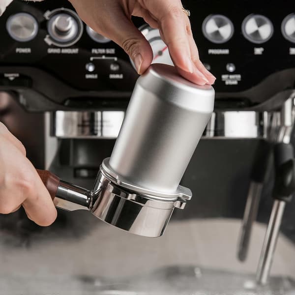 54mm Kaffedoseringskopp Tilbehør Aluminium Metall, Sølv
