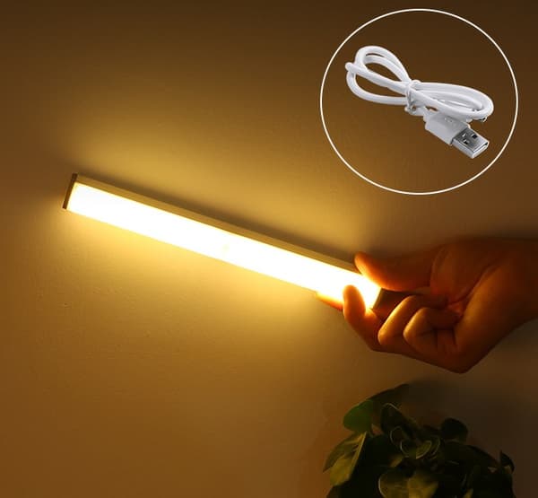 200 mm bevegelsessensorlys Trådløse LED nattlamper Soveromsdekor