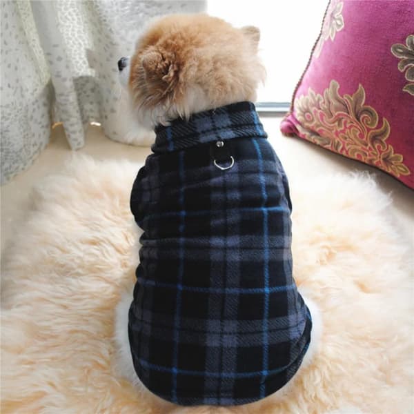 S størrelse, kjæledyr hund fleece stropp genser, valp varme pullover sw