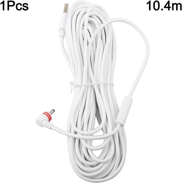 Och adapterring kameradesign inomhus utomhusbruk (10 m) - Strömkabel för Spotlight PlusPro, väderbeständig 10 m