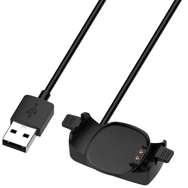 Charging Cable for Disney-MagicBand Plus/MagicBand+ Black (USB-A Interface), 100cm Long, ABS+TPE Material, Safe and Fast Charging