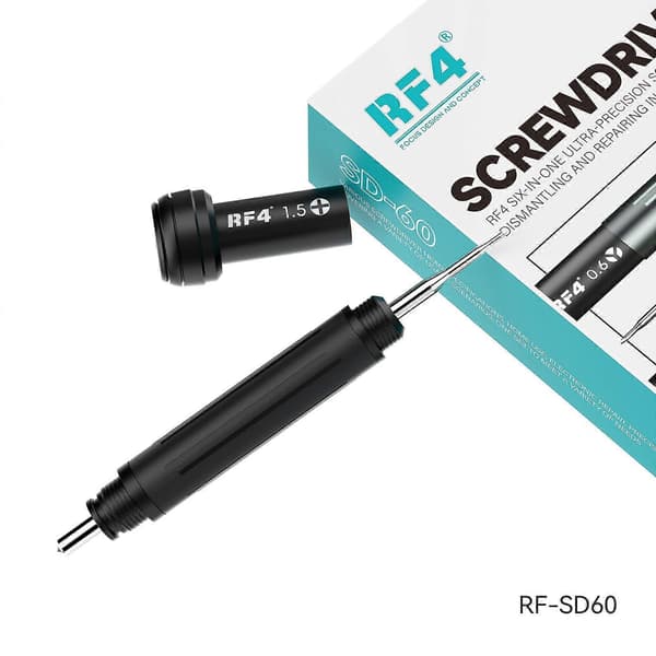 RF4 RF-SD60 5-in-1 Screwdriver & Back Glass Breaking Pen for Mobile Phone Repair Not Specified Not Specified