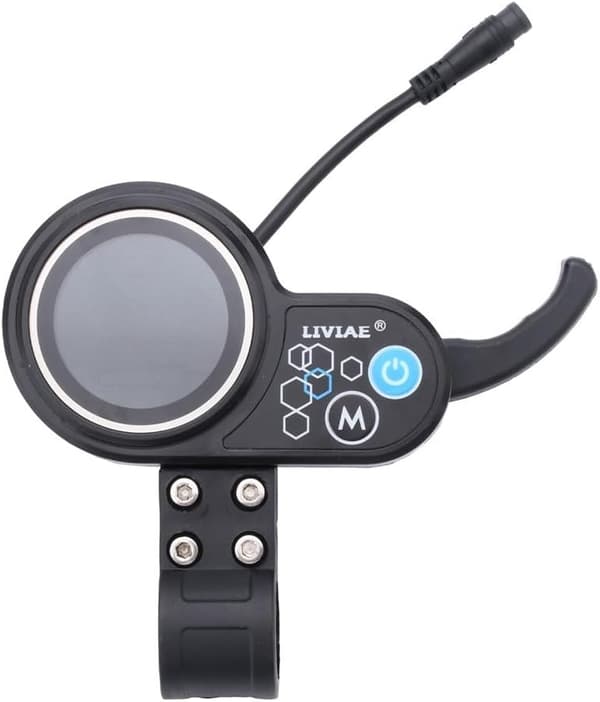 Scooter 6-stiftskonfiguration och transport LCD-display för LIVIAE-kontroller, tydlig tillförlitlig information