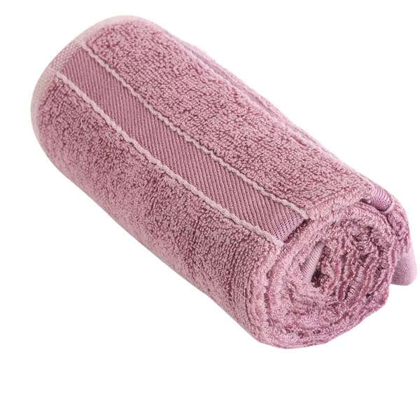 Superabsorberende bambusfiber badehåndklæde til hjemmet, sovesal, hotel, restaurant og badeværelse (lilla)