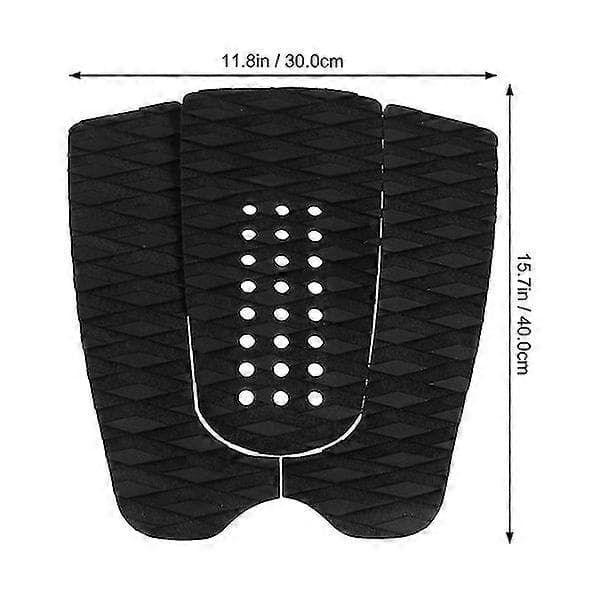 3 kpl Surffilaudan Traction Pads Eva Deck Grip Stomp Pads Surffaus Tarvikkeet -Yx
