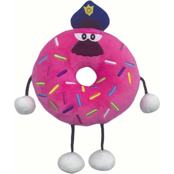 Hjernespil plyslegetøj, søde doughnut plyslegetøj bløde tøjdyr