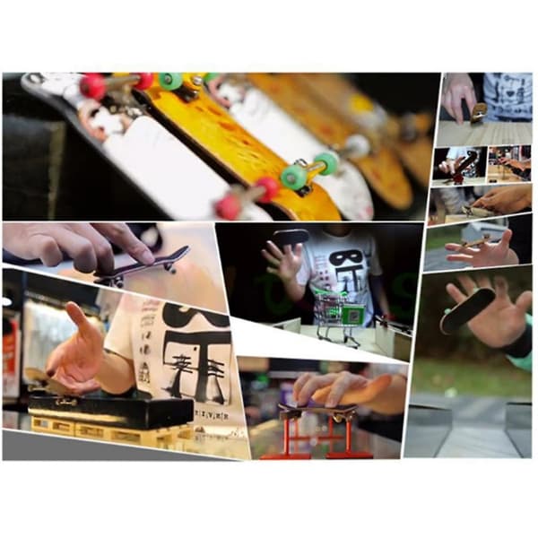 10 stk. finger skateboard legetøj fingerboards fingre legetøj til skateboard