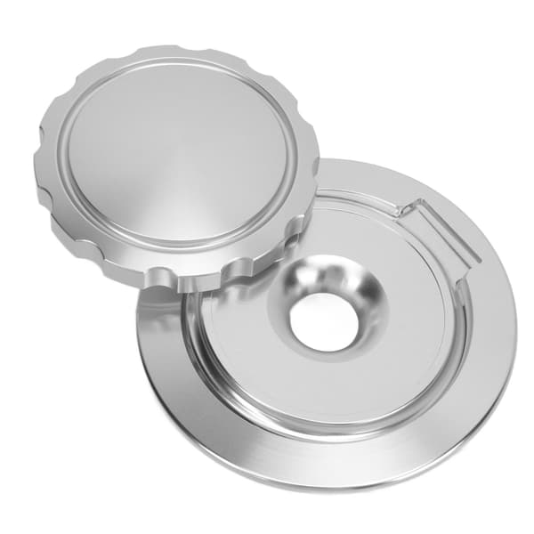 Rotating Quick Release Aluminum Fuel Tank Cap for R Nine T Electroplated