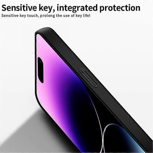 PINWUYO PC Series Compatible with iPhone 16 Pro Case Matte Protective PC Phone Case Red Red