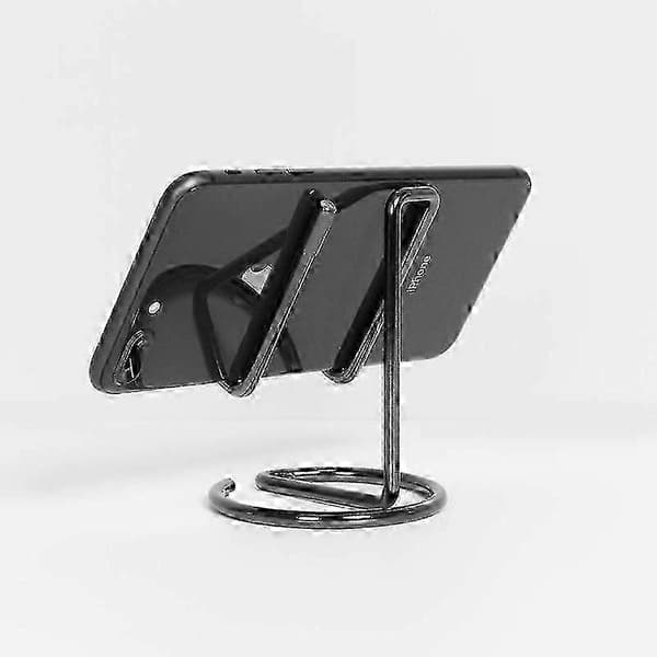 Puhelin- ja tablettiteline 2 kpl Metallinen puhelinteline käyntikorttiteline (ruusukulta)