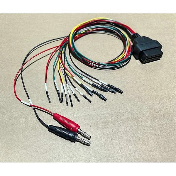 (pow yeah!) OBD2 Diagnosadapter OBD Breakout Tricore Kabel ECU Pinout Kabel 12V Afbryder