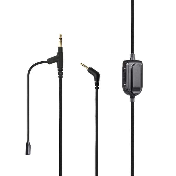 Ljudkabel med mute-knapp VoIP-headsetkabel för Boompro-spelheadset