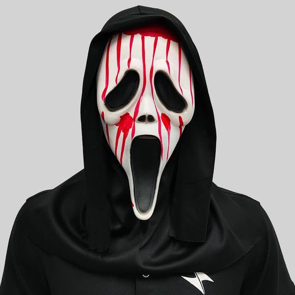 Horror Mask - Halloween Cosplay Horror Funny Ghost Mask - Scream Mask A A A